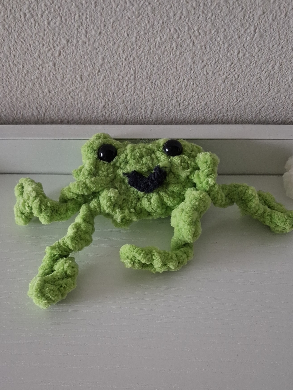 Green Mini Crochet Frog